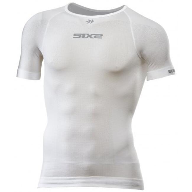 Six2 Maglia Termica Moto White Carbon Unisex